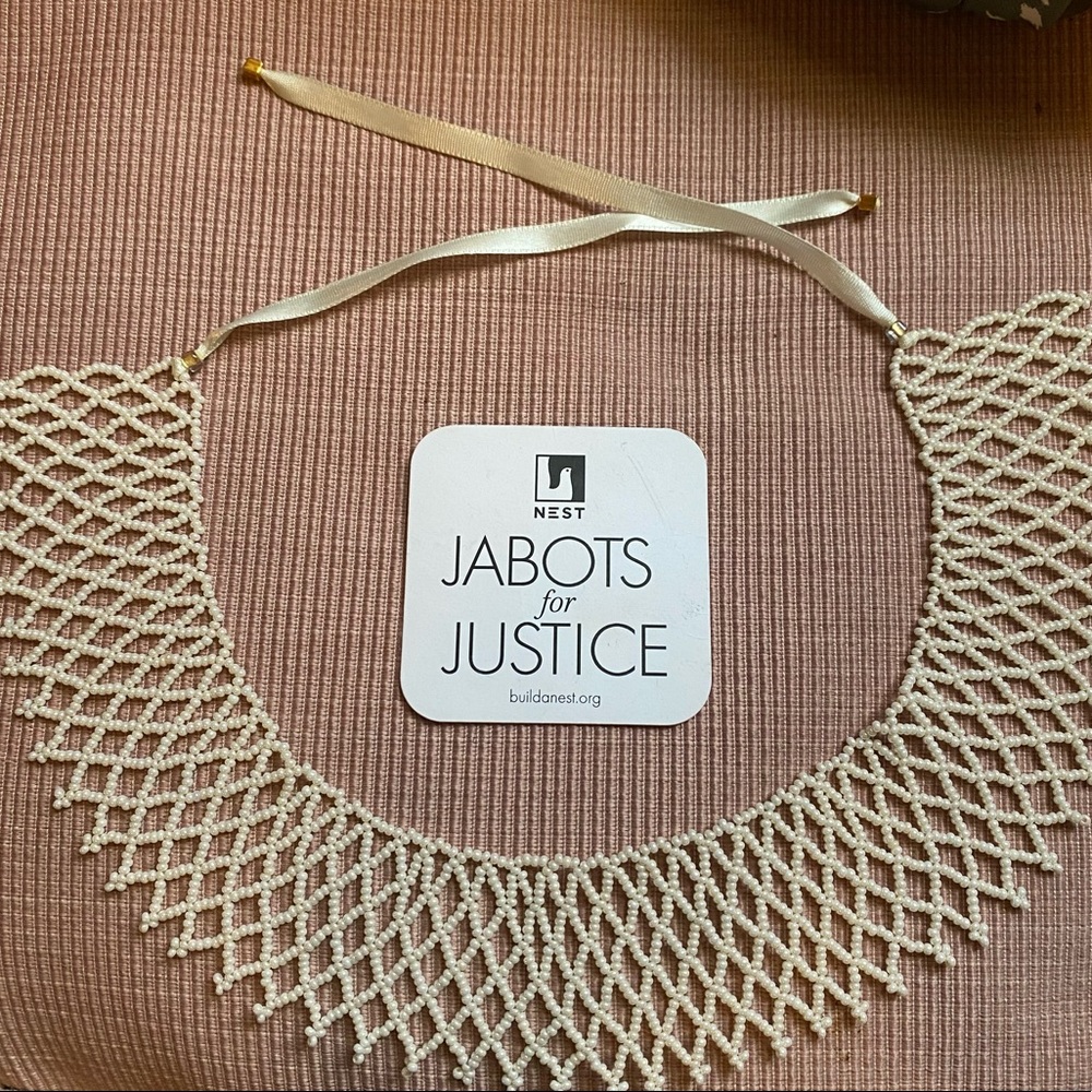 Ruth Bader Ginsburg style Dissent Collar necklace
